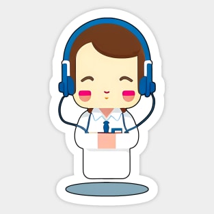 Music Doctor Sticker